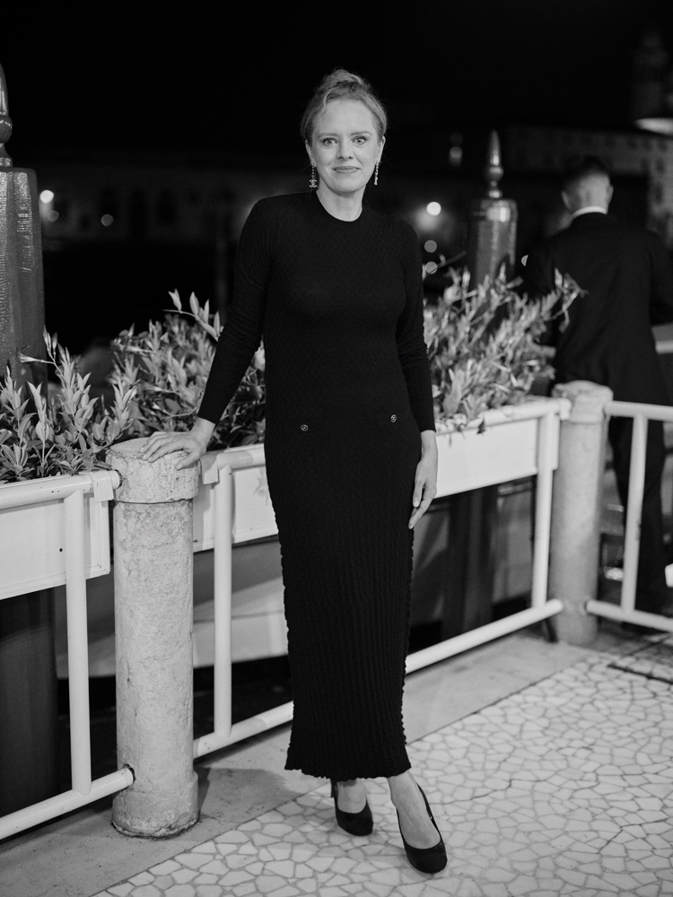 Julia Von Heinz au dîner Chanel à la Mostra de Venise 2024.