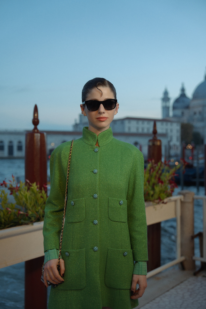 Mariana di girolamo au dîner Chanel à la Mostra de Venise 2024.