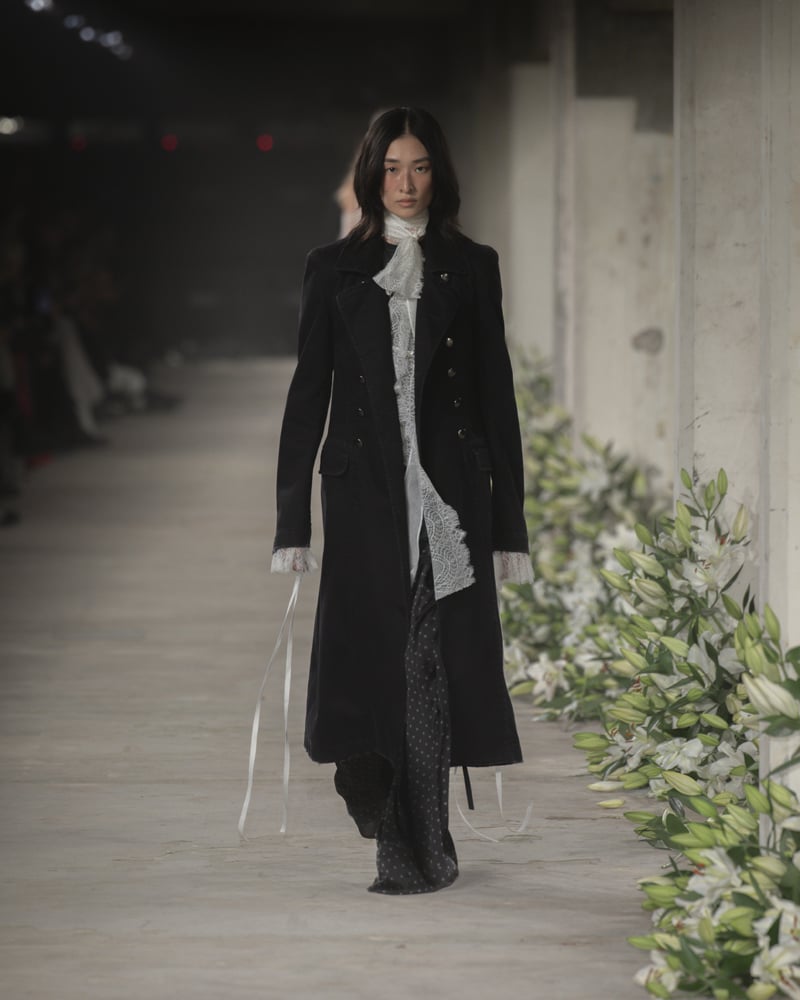 Le défilé Ann Demeulemeester printemps-été 2025.