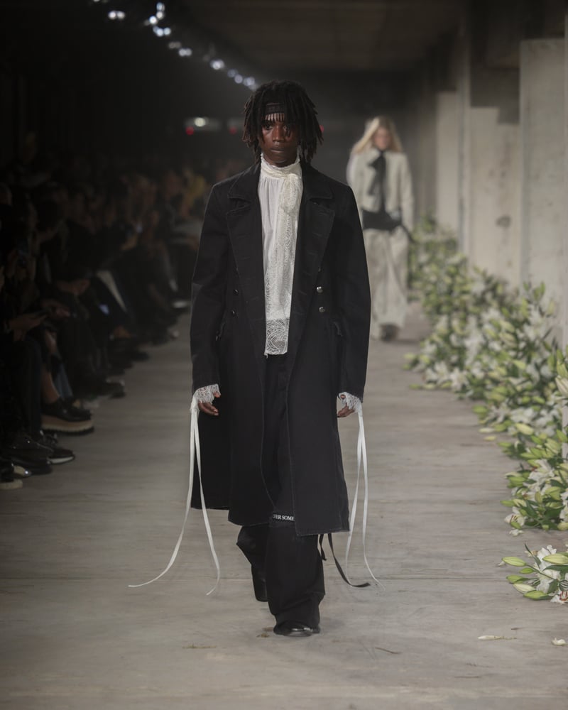 Le défilé Ann Demeulemeester printemps-été 2025.