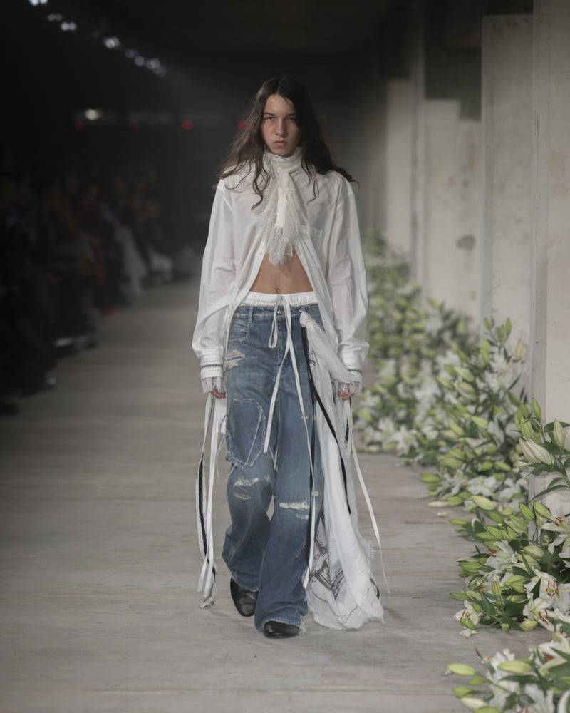 Le défilé Ann Demeulemeester printemps-été 2025.