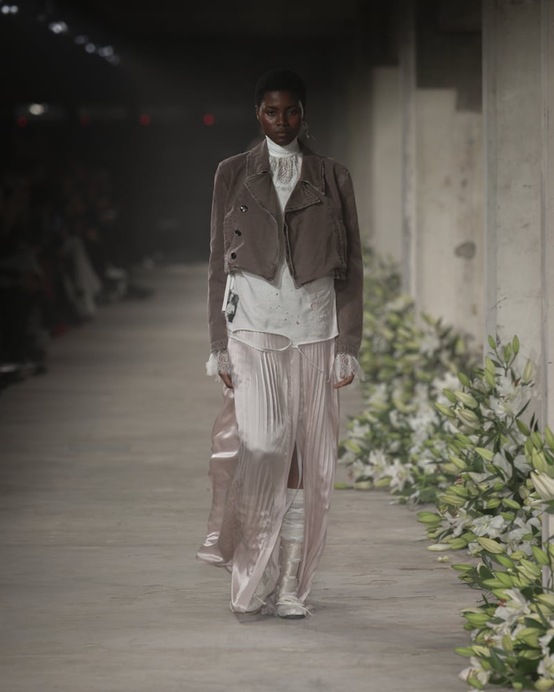 Le défilé Ann Demeulemeester printemps-été 2025.