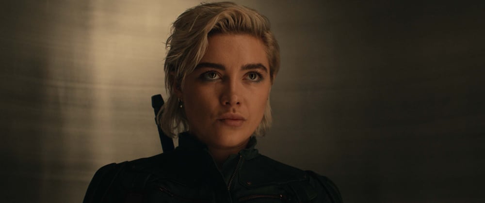 Florence Pugh dans le film Thunderbolts (2025) © Courtesy of Marvel.