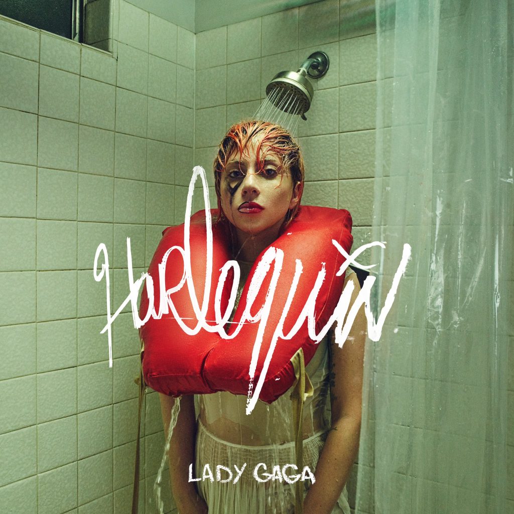 La pochette d'Harlequin de Lady Gaga.