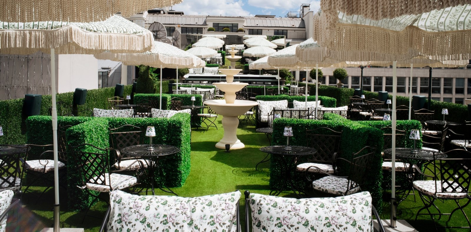 Marta, rooftop de l’Hôtel Barrière Fouquet’s Paris