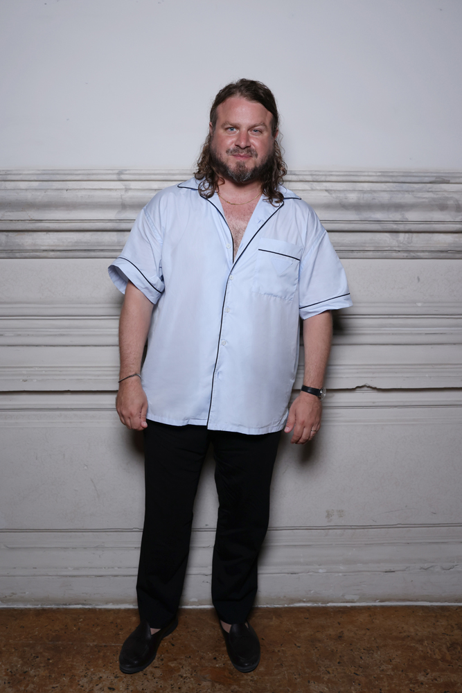 Brady Corbet au dîner Miu Miu Women's Tales à la Mostra de Venise 2024.