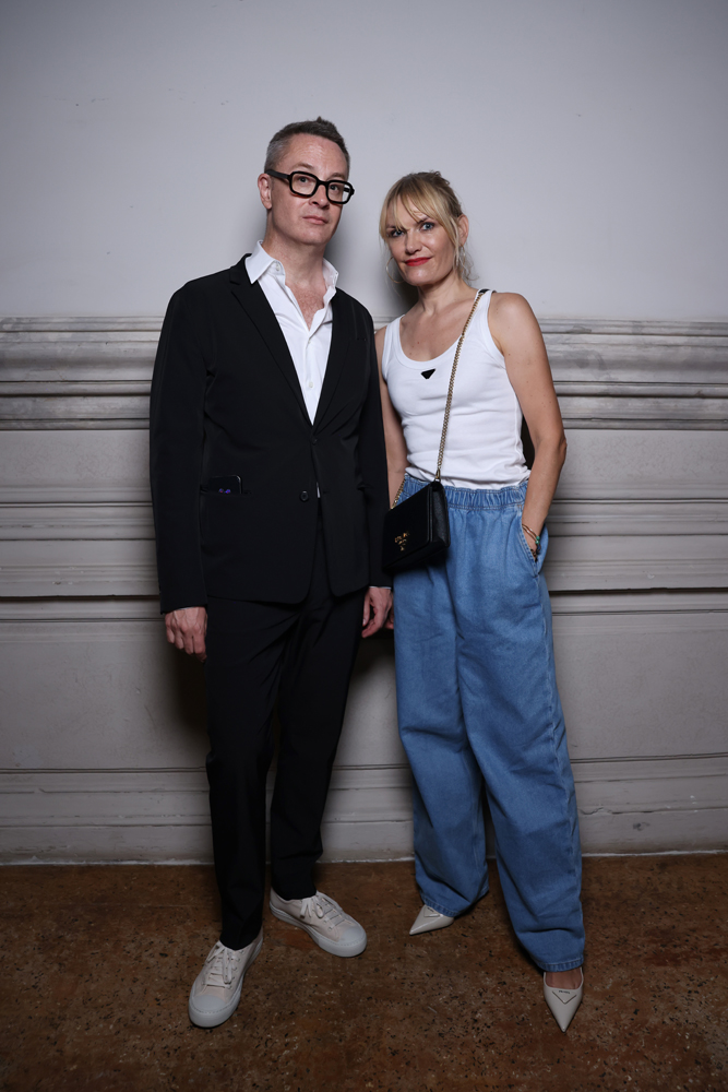 Nicolas Winding Refn, Liv Corfixen au dîner Miu Miu Women's Tales à la Mostra de Venise 2024.