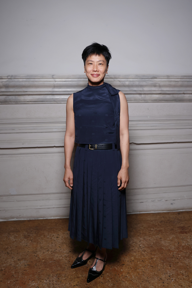 Chui Mui Tan au dîner Miu Miu Women's Tales à la Mostra de Venise 2024.