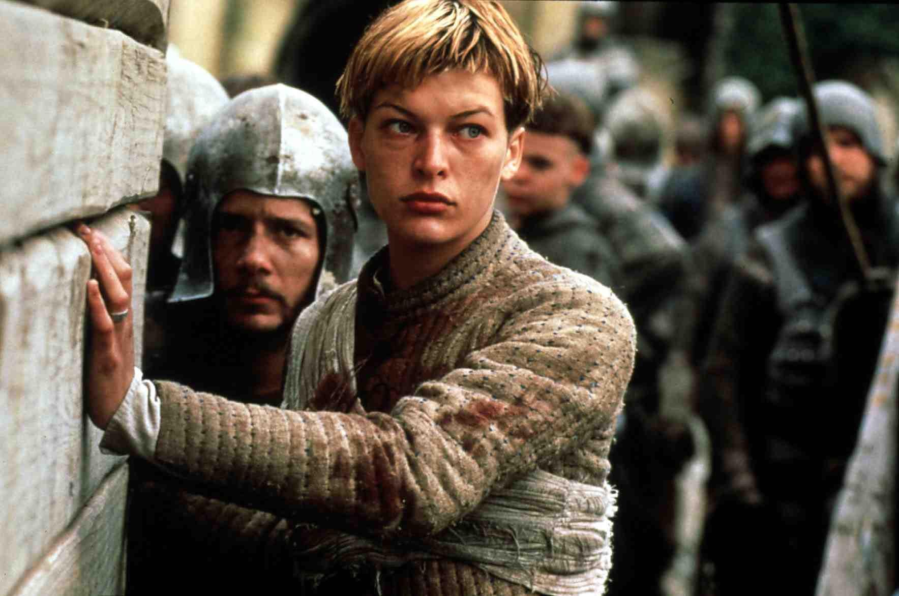 Milla Jovovich in Joan of Arc (1999) by Luc Besson © Photo by FilmPublicityArchive/United Archives via Getty Images.