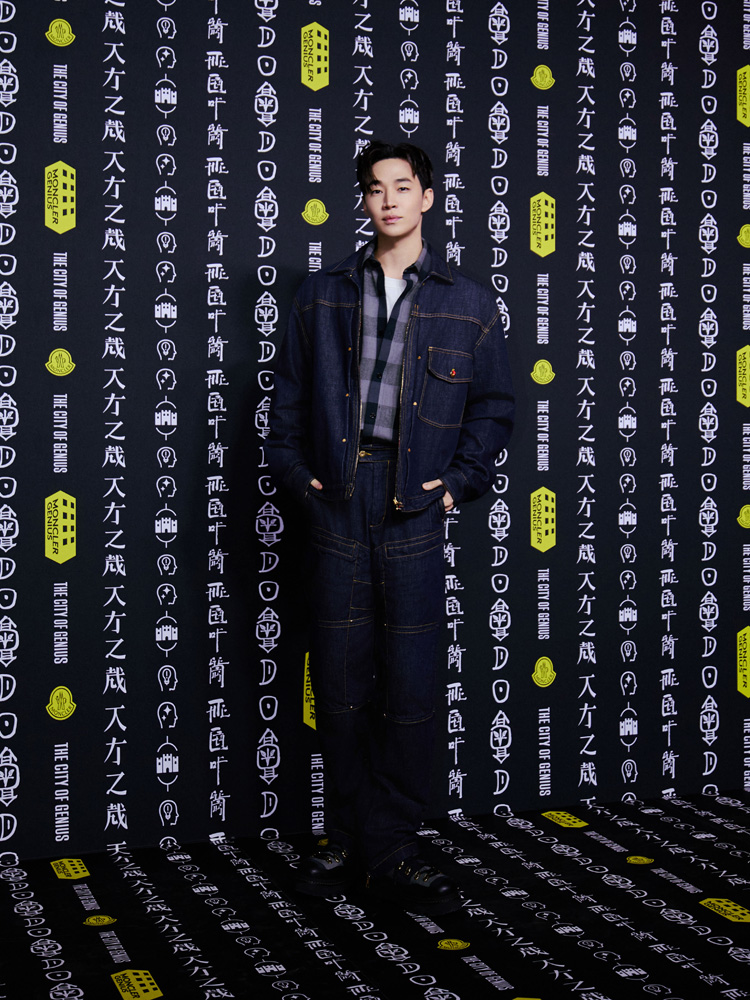 Henry Lau  moncler genius shanghai