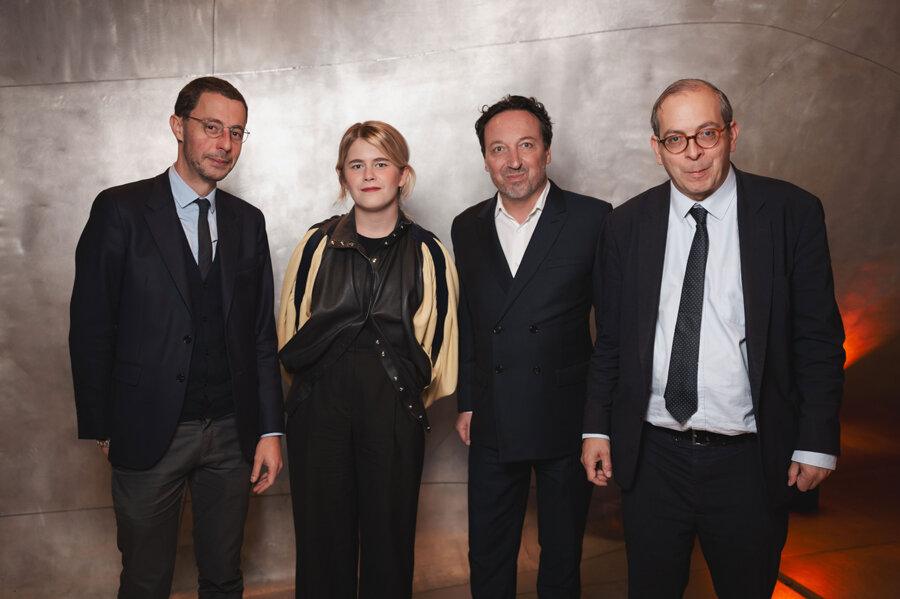 Xavier Rey, Zaho de Sagazan, Emmanuel Perrotin et Laurent Le Bon © SayWho / Jean Picon.