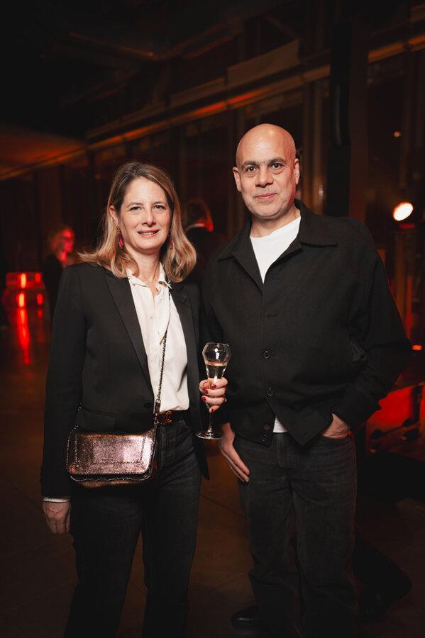 Julie Narbey et Laurent Grasso © SayWho / Jean Picon.