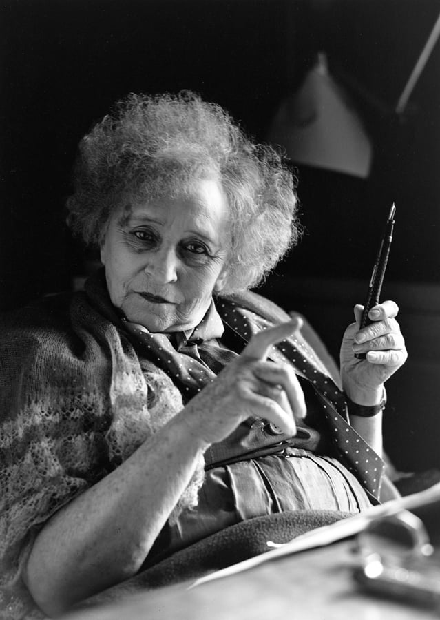 Janine Niépce, "Colette (1873-1954), écrivain
français" (Paris, 1953) © Janine Niépce / Roger Violet.