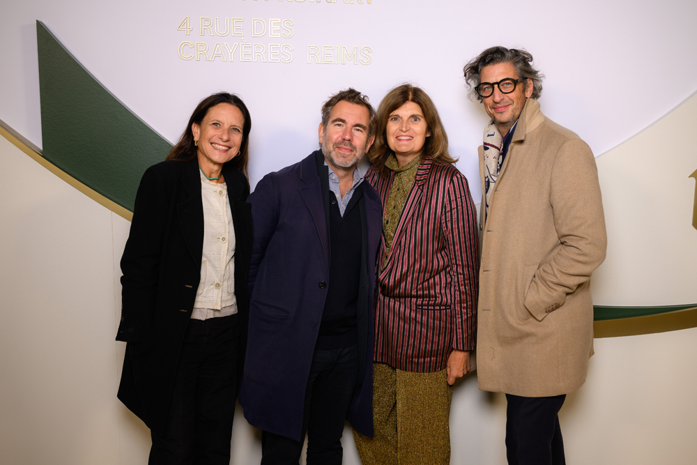 Sonia Perrin, Olivier Gabet, Cécile François et Aymeric de Drouas © Jean Picon et Michael Huard / SAY WHO.