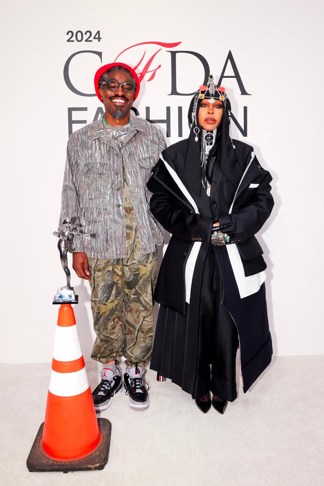 CFDA Fashion Awards 2024 - andré 3000 - erykah badu