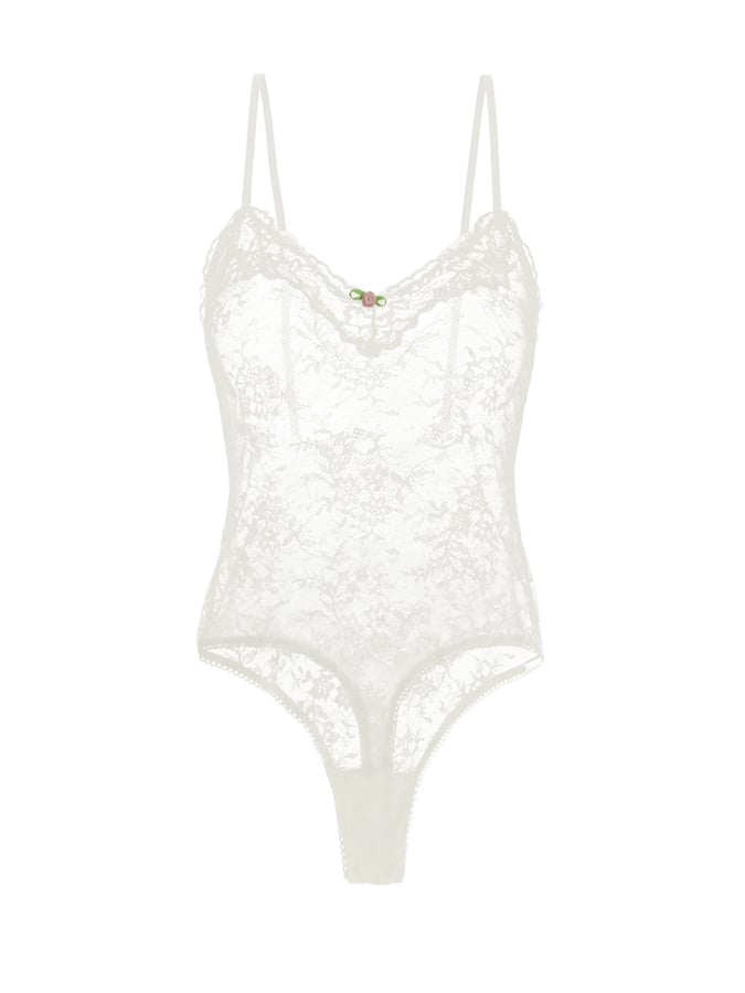 body en dentelle blanche dorina 
