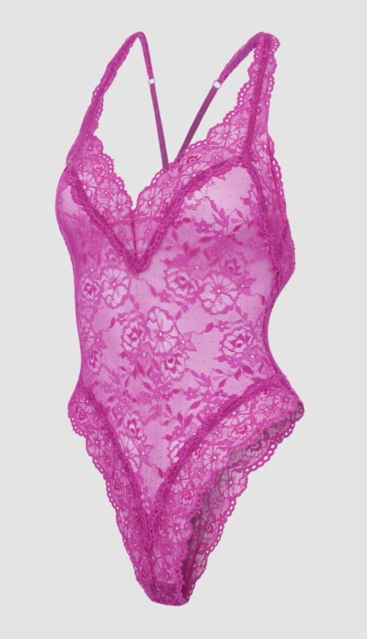 body rose en dentelle savage x fenty