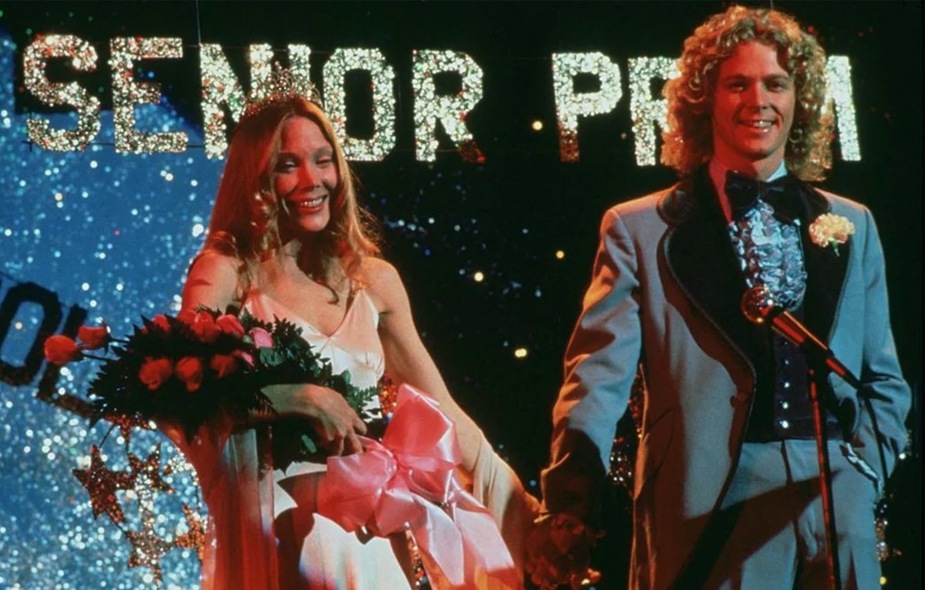 Sissy Spacek et William Katt dans Carrie au bal du diable (1977) de Brian de Palma © Splendor Films.