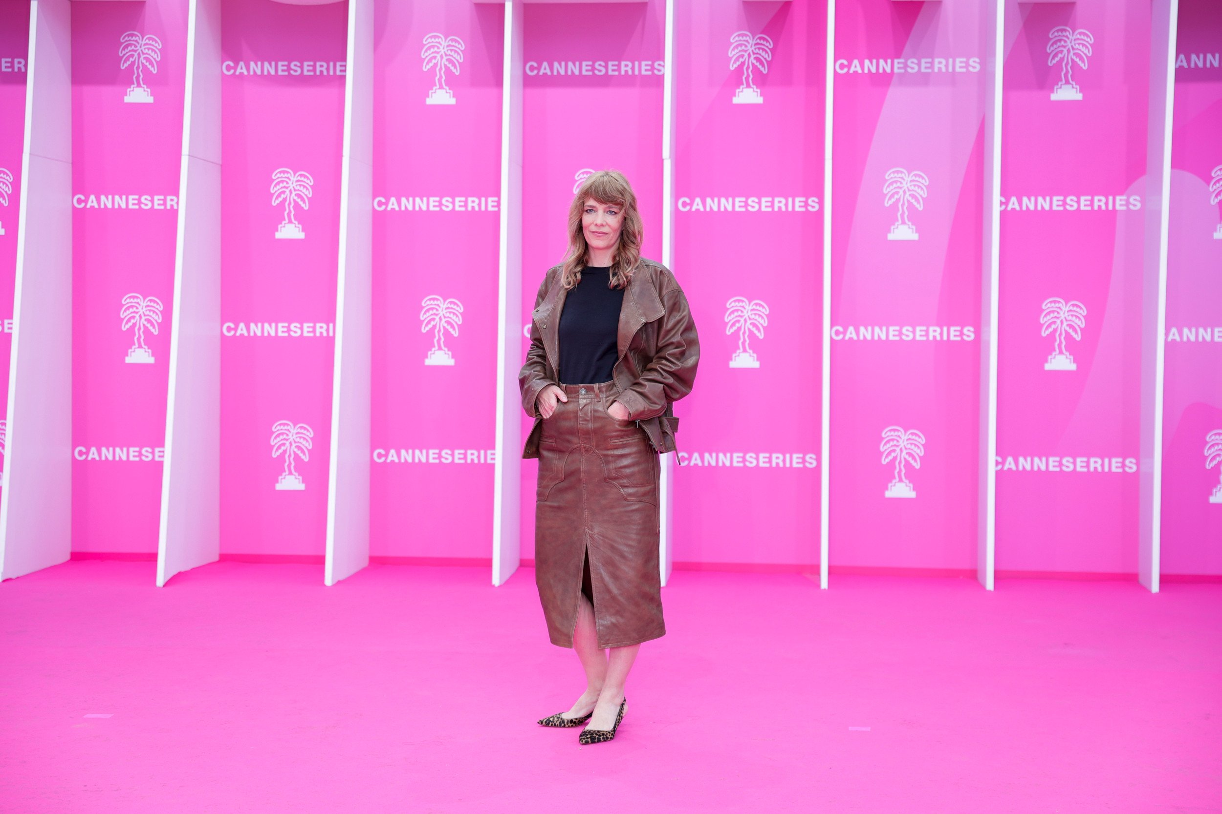 Céline Sallette au festival Canneseries, le 26 avril 2025 © Camilla Canalini.