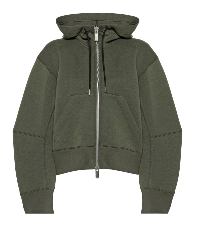 hoodie sacai à zip 