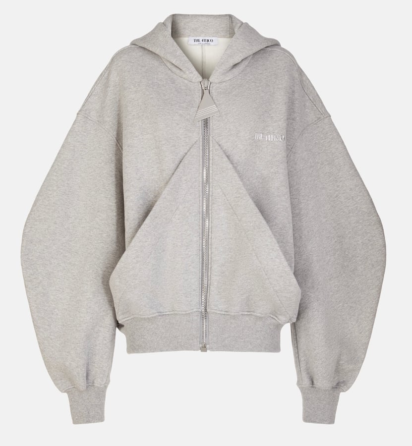 hoodie gris The Attico