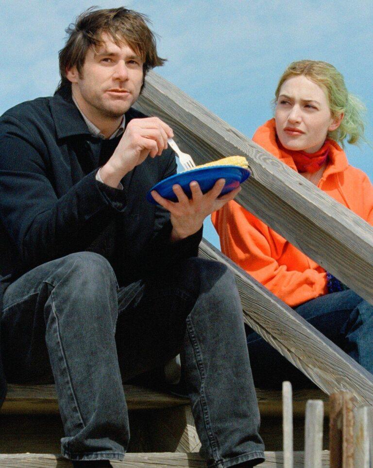 Les acteurs Jim Carrey et Kate Winslet.