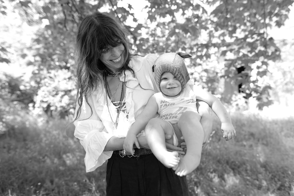 Lou Doillon dans le livre Chroniques Terriennes de Mathieu César.