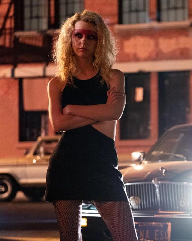 Mia Goth dans le film MaXXXine (2024) © Starmaker Studios LLC.
