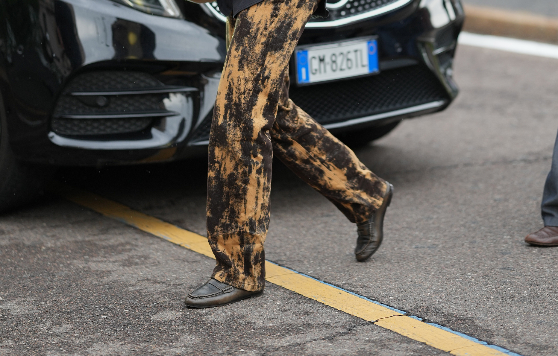 streetstyle mocassins en cuir