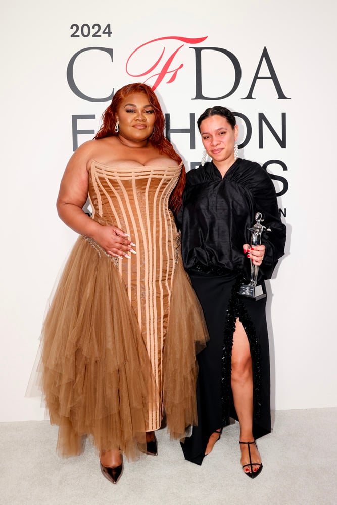 CFDA Fashion Awards 2024 - da'vine joy randolph rachel scott diotima