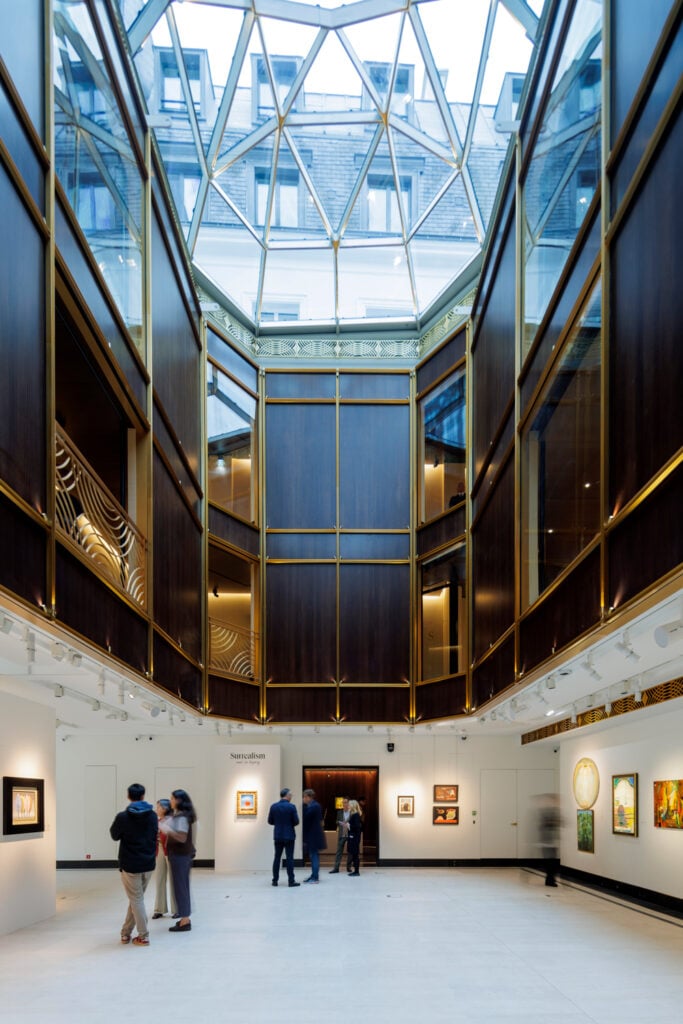 Vue des nouveaux locaux de Sotheby's France au 83 rue du Faubourg Saint Honoré, Paris. © Luc Castel, 2024.