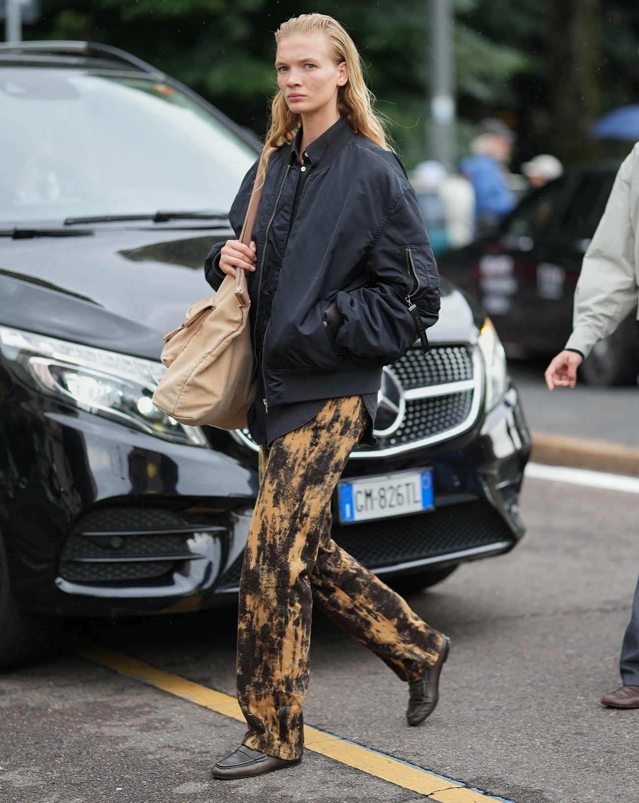 streetstyle mocassins en cuir