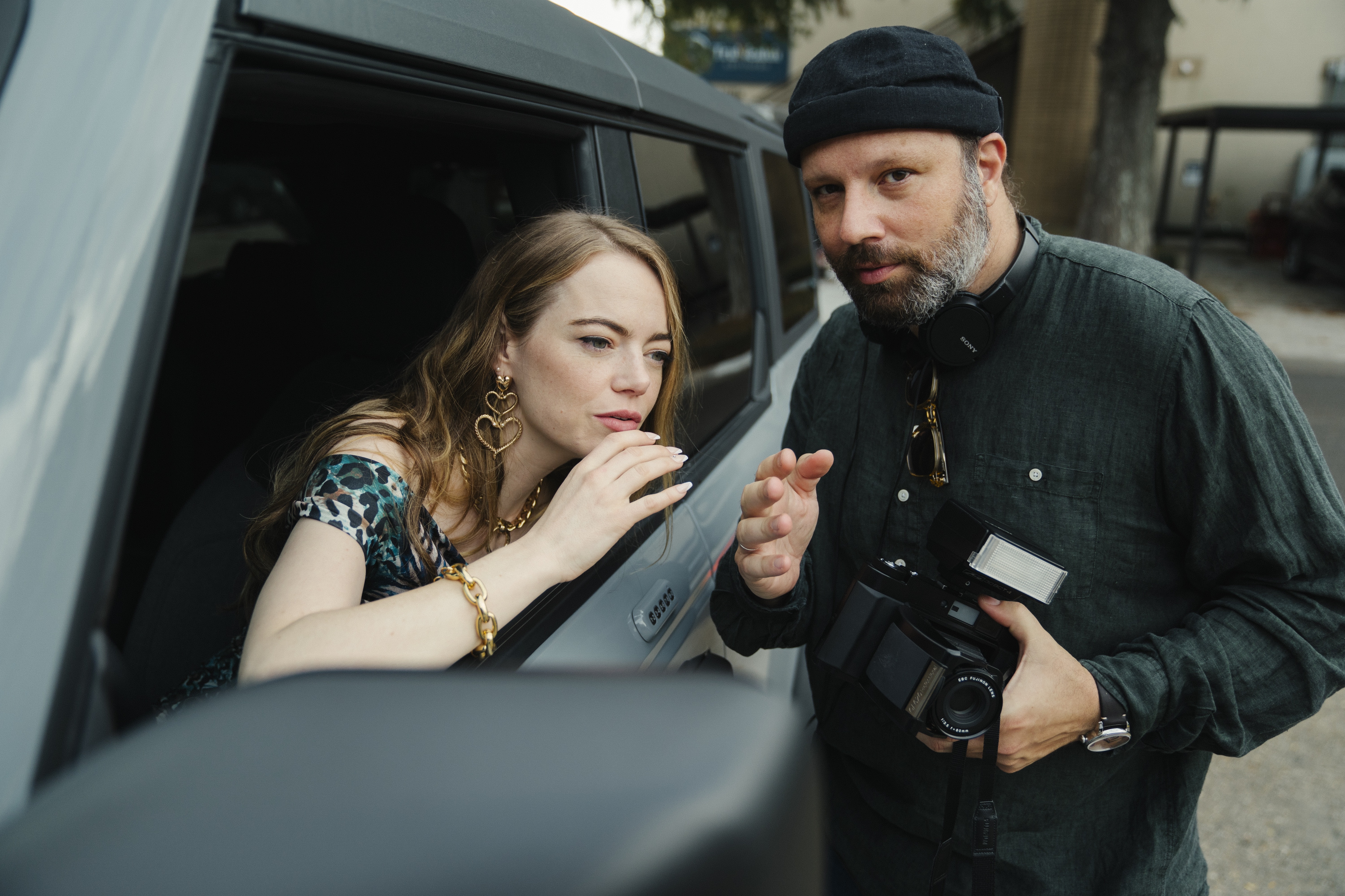 Yórgos Lánthimos et Emma Stone.