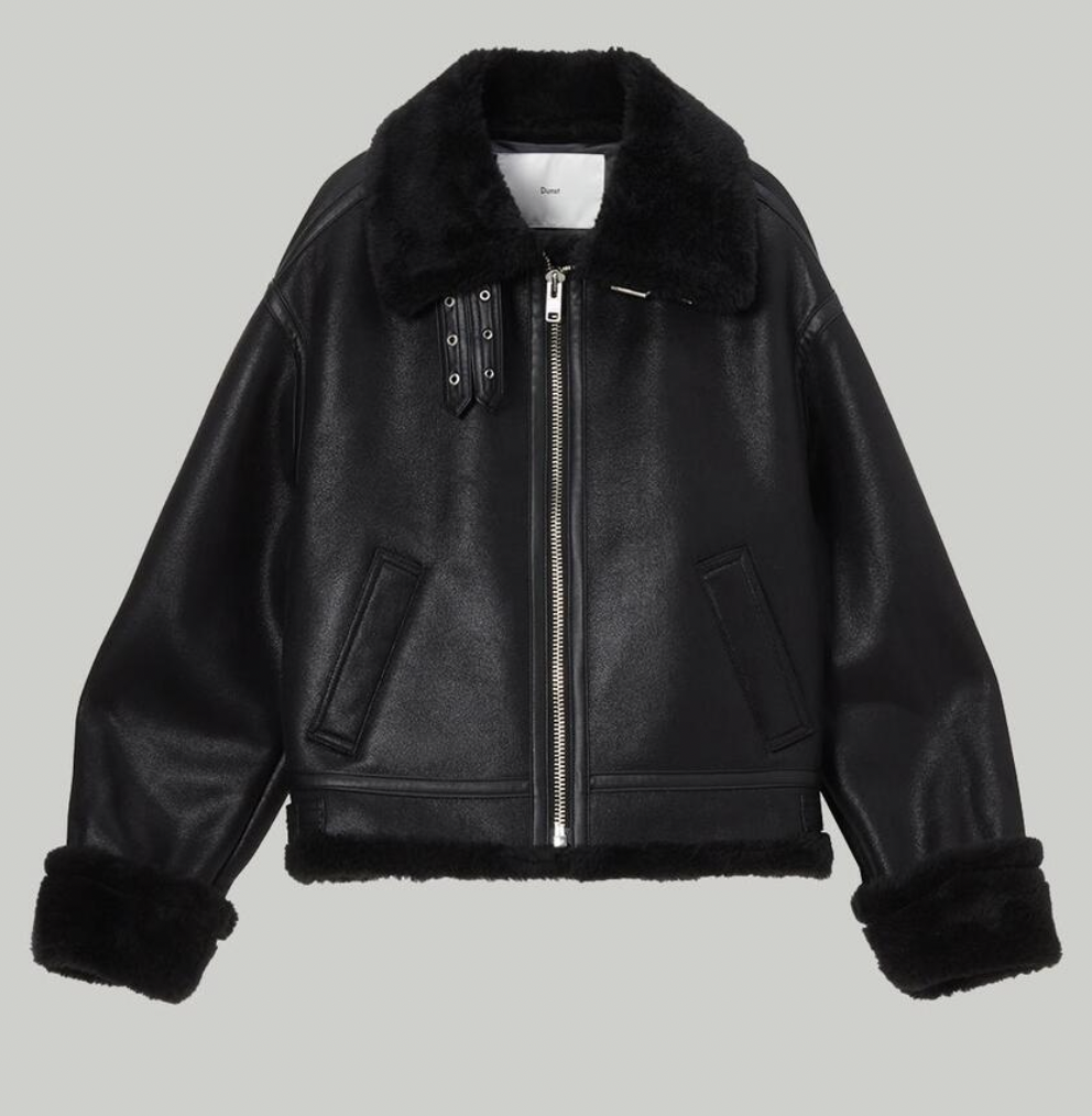 veste shearling dunst