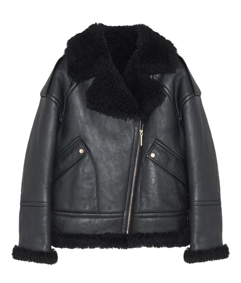 veste shearling yves salomon