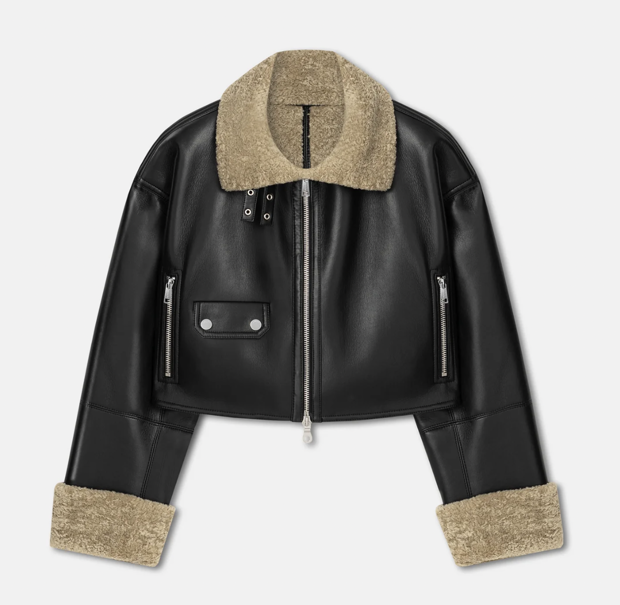 veste shearling nanushka