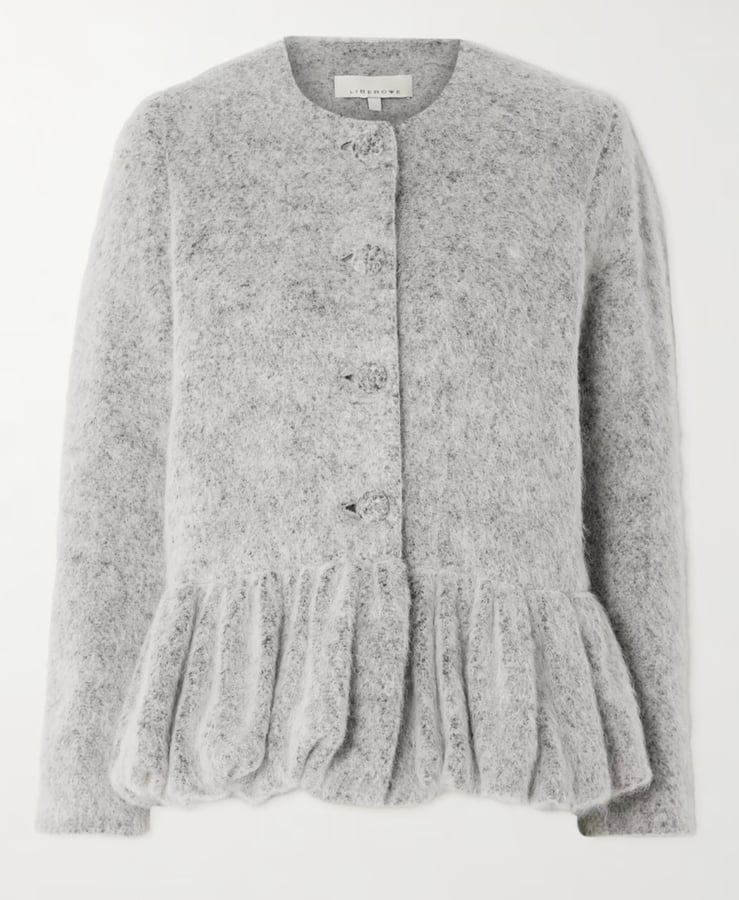 cardigan gris liberowe