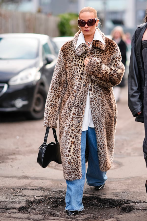 Street style à la fashion Week de Copenhague le 31 janvier 2024 © Photo by Edward Berthelot/Getty Images.