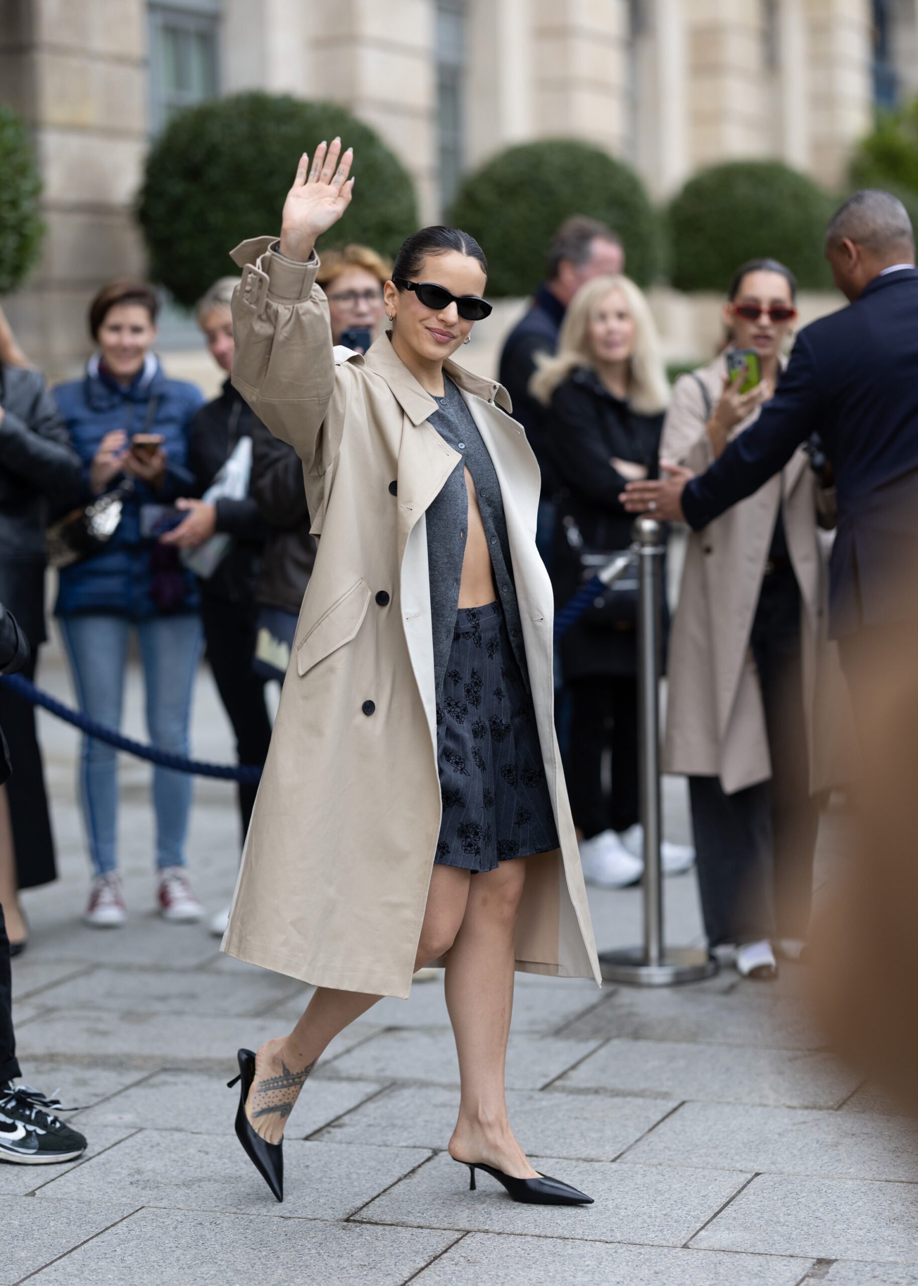 Rosalía en Desigual à Paris en septembre 2024 © Photo by Rachpoot/Bauer-Griffin/GC Images.