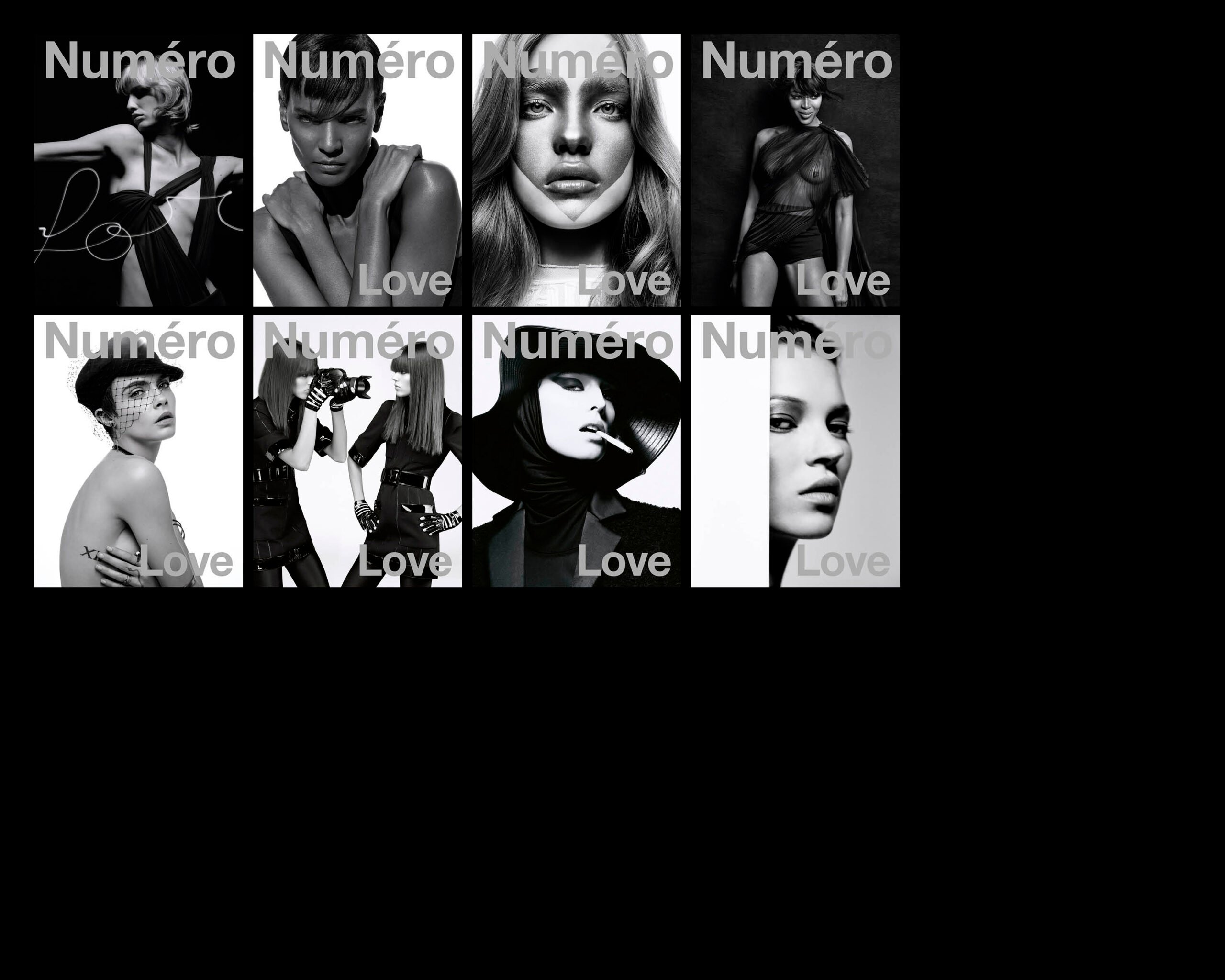 magazine Numéro 250 covers