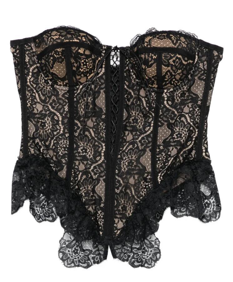 corset en dentelle tendance printemps-été 2026 giuseppe di morabito