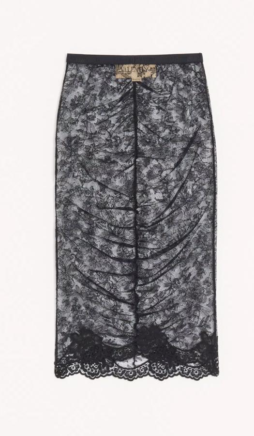 jupe en dentelle transparente tendance printemps-ete 2026 valentino garavani