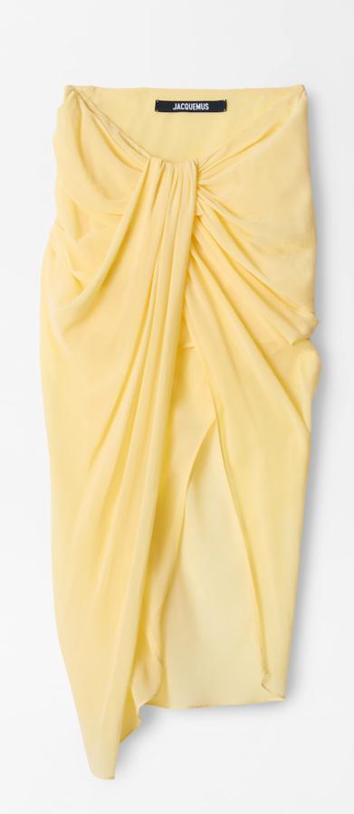 jupe pareo transparente tendance printemps-ete 2026 jacquemus