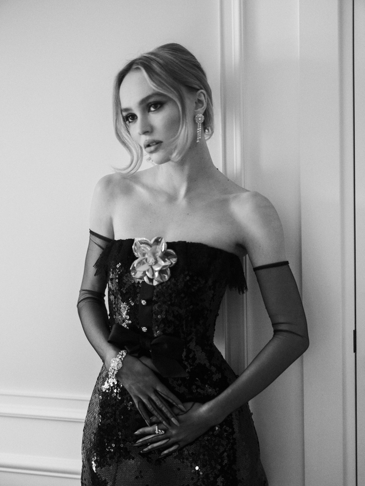 Lily-Rose Depp au Festival de Cannes © Virgile Guinard, courtesy of Chanel.