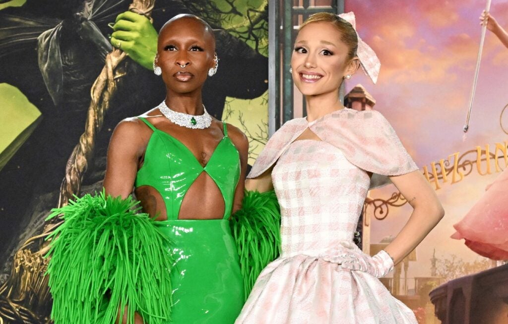 Cynthia Erivo et Ariana Grande à la projection de Wicked à Los Angeles, le 9 novembre 2024 . Photo par Axelle/Bauer-Griffin/FilmMagic via Getty Images.