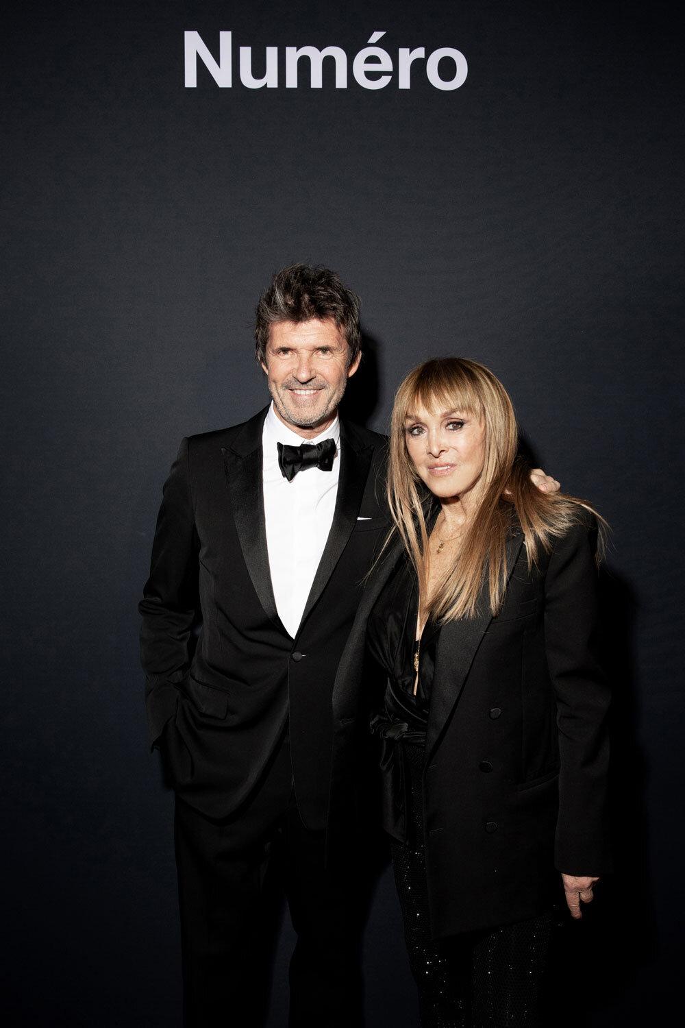 Paul-Emmanuel Reiffers and Babeth Djian, evening issue of magazine 25 years. © Nikita Chorny.