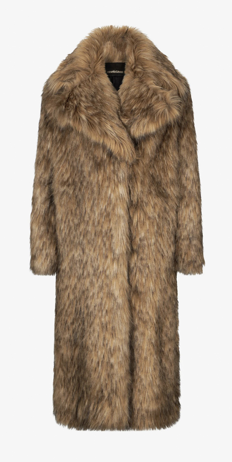 manteau fausse fourrure roberto cavalli