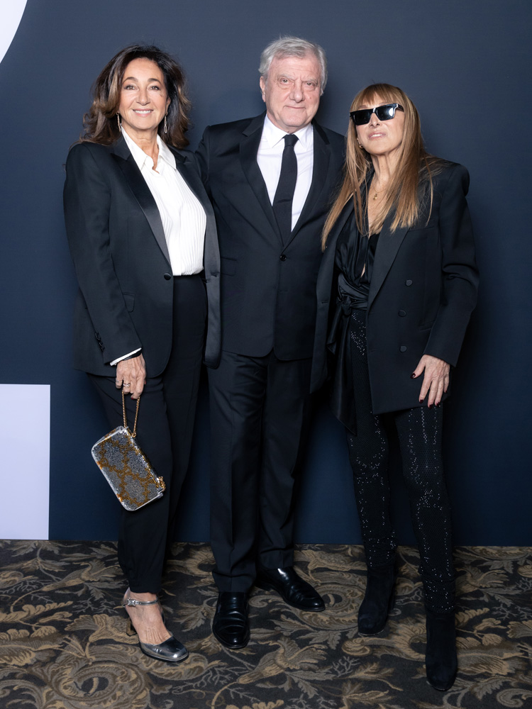 Katia et Sidney Toledano et Babeth Djian. © François Goizé.