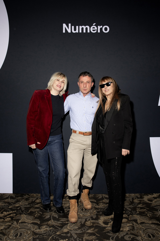 Emmanuelle Seigner, Alexandre Vauthier et Babeth Djian. © Nikita Chorny.