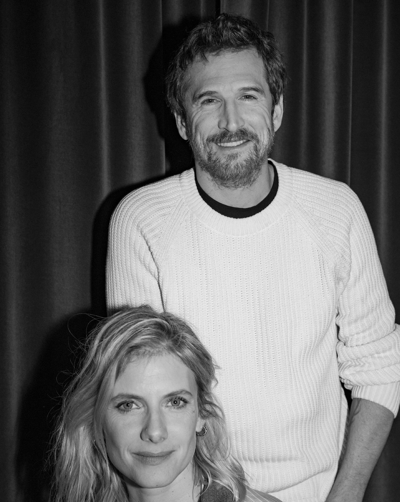 Mélanie Laurent et Guillaume Canet pour Numéro.com © Nathan Merchadier.